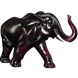 Exotic Bull Elephant Statue Figurine Décor 16 Width 
