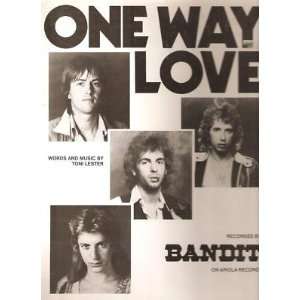  Sheet Music One Way Love Bandit 143 