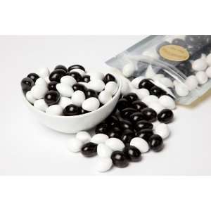 Black and White Tuxedo Chocolate Jordan Almonds (1 Pound Bag)