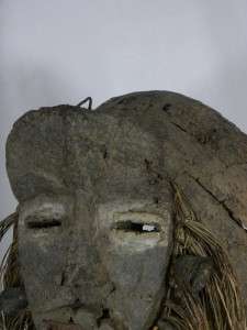   African Tribal Mask DAN WE WOBE Ceremonial Mask Collectible  