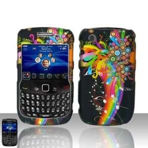  Blackberry Curve 3G 9300 8520 Exotic Colors Rubberized 