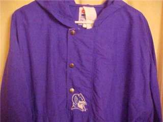   Mens XL DUKE UNIVERSITY unlined hooded JACKET by THE GAME  