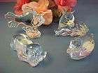 fish glass figurine vintage  