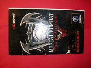 Mortal Kombat Deadly Alliance (Gamecube  book only) Nintendo NGC 
