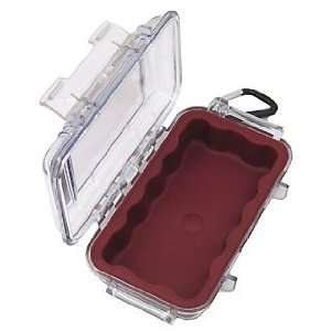   Hardware, Easy open latch 1015 Micro Case, Clear Top Red: Everything