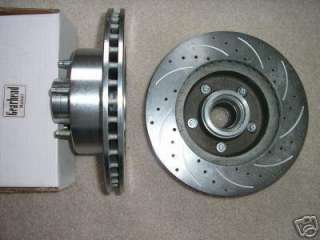 MUSTANG II FORD 11 ROTORS CROSS DRILLED & SLOTTED  