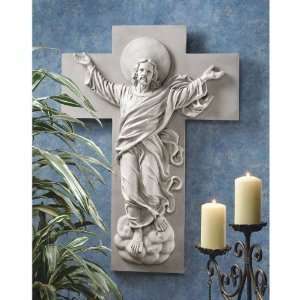 Xoticbrands 36 Jesus Christ Ascension Christian Wall Sculpture Statue 