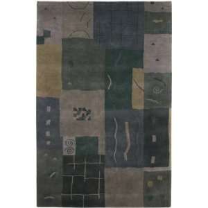   Rizzy Rugs Forest FO 419 Blue Contemporary 8 Area Rug: Home & Kitchen