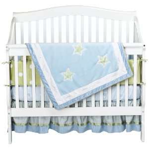  Lambs & Ivy 4 Piece Bedding Set in Star Baby: Baby