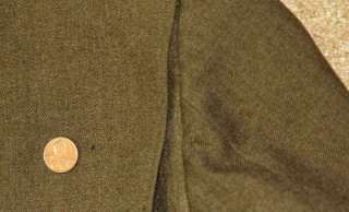 1942 WWII U.S. Army FIRST ARMORED DIVISION Wool Tunic DRESS JACKET 