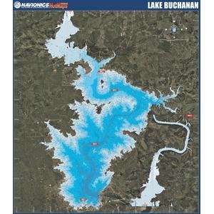    Navionics Paper Map: Lake Buchanan Texas: Sports & Outdoors