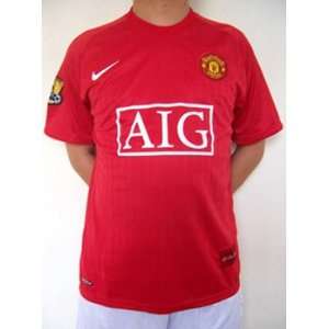   United 08/09 # 32 Tevez size L soccer jersey