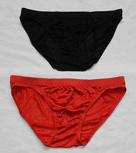 PCS Silk Knit Mens Underwear Bikini Briefs Size S (W27 29)  