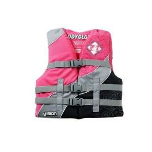  Body Glove 11253Y Vision Youth Nylon PFD Color Hot Pink 
