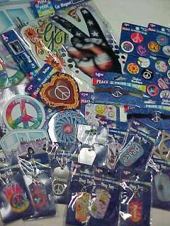 12pc Peace Pride Hope JEWELRY Lot Necklace Button Mag  