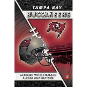 Tampa Bay Buccaneers 2007 08 5 x 8 Academic Weekly Assignment Planner