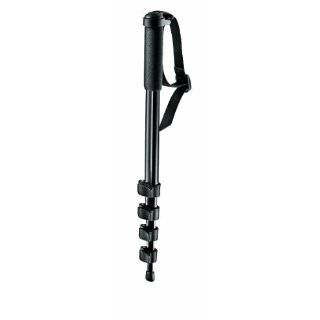   01 Compact 5 Section Aluminum Monopod for Cameras (Black) by Manfrotto