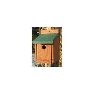  WREN HOUSE, Color: GREEN; Size: 8 INCH (Catalog Category: Wild Bird 