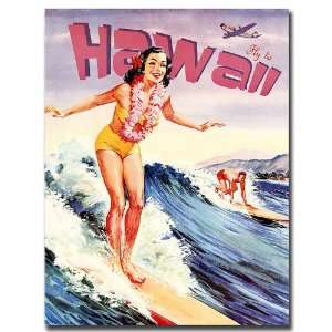  Hawaii Gallery Wrapped 24x32 Canvas Art: Home & Kitchen