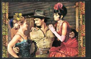   Filmszene aus Das war Buffalo Bill   Gordon Scott with leichten Girl