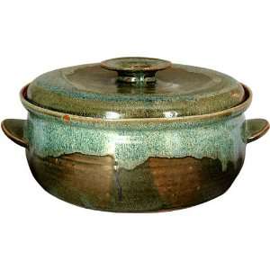  Covered Stoneware Chili Pot