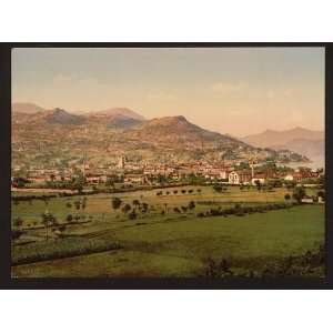   Photochrom Reprint of Intra, Maggiore, Lake of, Italy