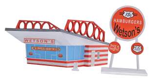 Imex 6121 Wetsons Hamburgers Cold Cast Resin HO Scale  