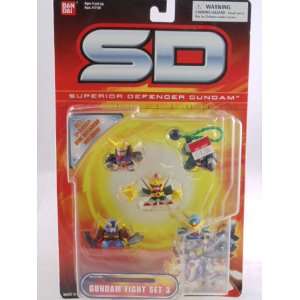  Gundam Fight Set 3, Mini Defender Toys & Games