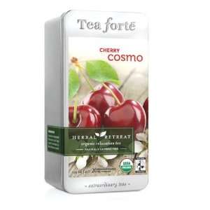 Tea Forte Herbal Retreat Cherry Cosmo in Enviro Tin  
