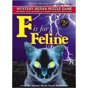  TDC Games F is for Feline Toys & Games