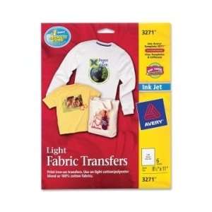  Avery Light T Shirt Transfer   Clear   AVE3271 Office 