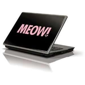  Black Meow skin for Generic 12in Laptop (10.6in X 8.3in 