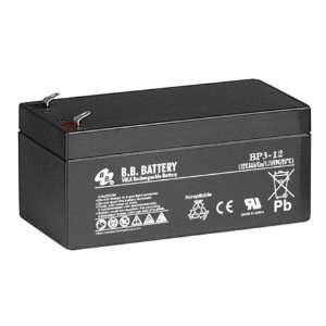  B&B Battery BP3 12 F2   12.00 Volt 3.40 AmpH SLA Battery 