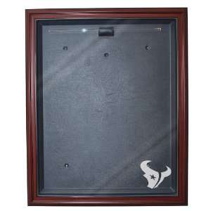  NFL Houston Texans Cabinet Style Jersey Display: Sports 