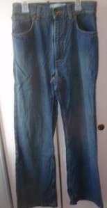 Girls Slim Fit Boot Cut Blue Denim Jeans > Size 18S > Arizona 