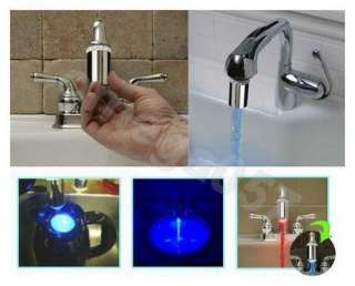 Temperature Sensor RGB LED Water Filter Faucet Taps K5  