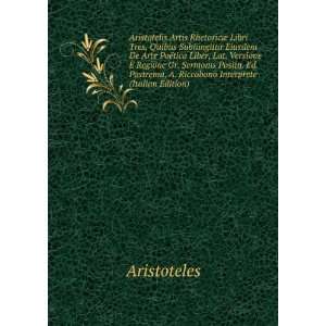   Riccobono Interprete (Italian Edition) Aristoteles Books