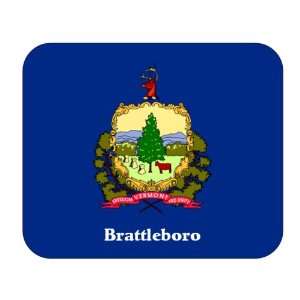  US State Flag   Brattleboro, Vermont (VT) Mouse Pad 