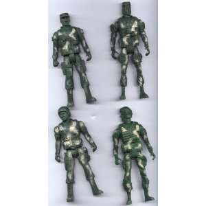  Army Action Figures 5.5 4 Pack: Toys & Games