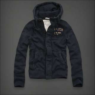   Fitch Mens Cliff Mountain Hoodie Navy Blue   NWT Fast Shipping  