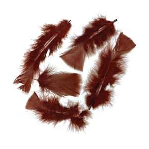  Midwest Design Flat Turkey Feathers 14 Grams 4 6 Brown 