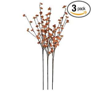 Floral Lights Lighted Red Plum Tree (set of 3 Branches) with 96 bulbs 