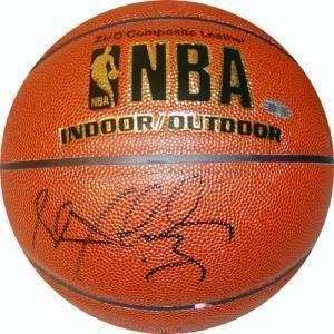  Stephon Marbury Autographed Basketball
