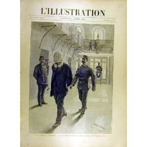  1893 Prison DEtamps Prisoner French Print