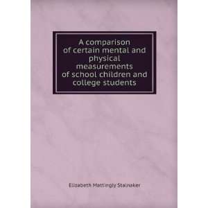   children and college students: Elizabeth Mattingly Stalnaker: Books