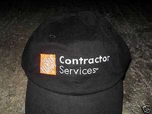 THE HOME DEPOT Contractor Services Baseball Hat Cap NEW  