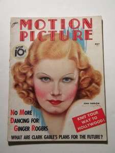 JEAN HARLOW MOTION PICTURE 1936 DIETRICH LOMBARD GROUCHO MARX GINGER 