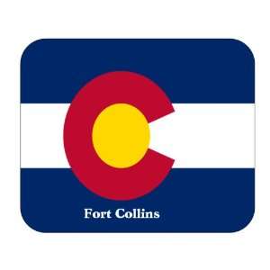  US State Flag   Fort Collins, Colorado (CO) Mouse Pad 