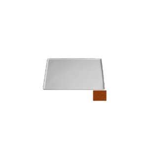 Bugambilia Medium Square Buffet Disk W/ Rim, Brick   DS203BR  