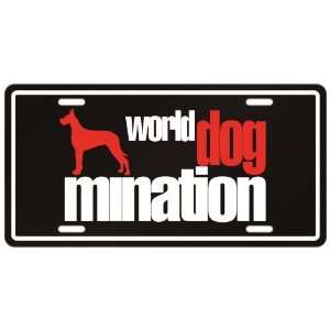  New  Great Dane : World Dog   Mination  License Plate 